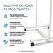 Поворотна двустороння крейдяна магнітна дошка 100&times;200 см (графіт) в світлому каркасі 221-2-609 фото 6