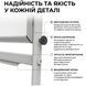 Поворотна двустороння маркерно-крейдяна магнітна дошка 100&times;150 см (біла зелена) в світлому каркасі 221-13-608 фото 5