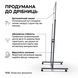 Поворотная двухсторонняя маркерно-меловая магнитная доска 100&times;200 см (белая графит) в темном каркасе 222-23-609 фото 4