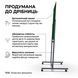 Поворотная двухсторонняя меловая магнитная доска 100&times;200 см (зеленая) в темном каркасе 222-1-609 фото 4