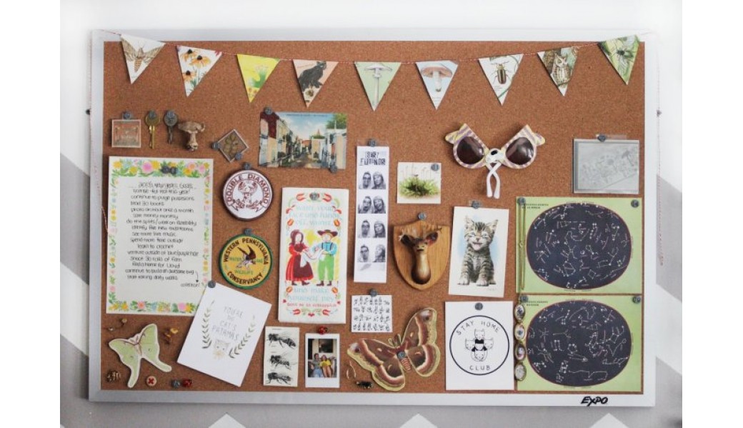TOP 5 ideas for decorating a cork board