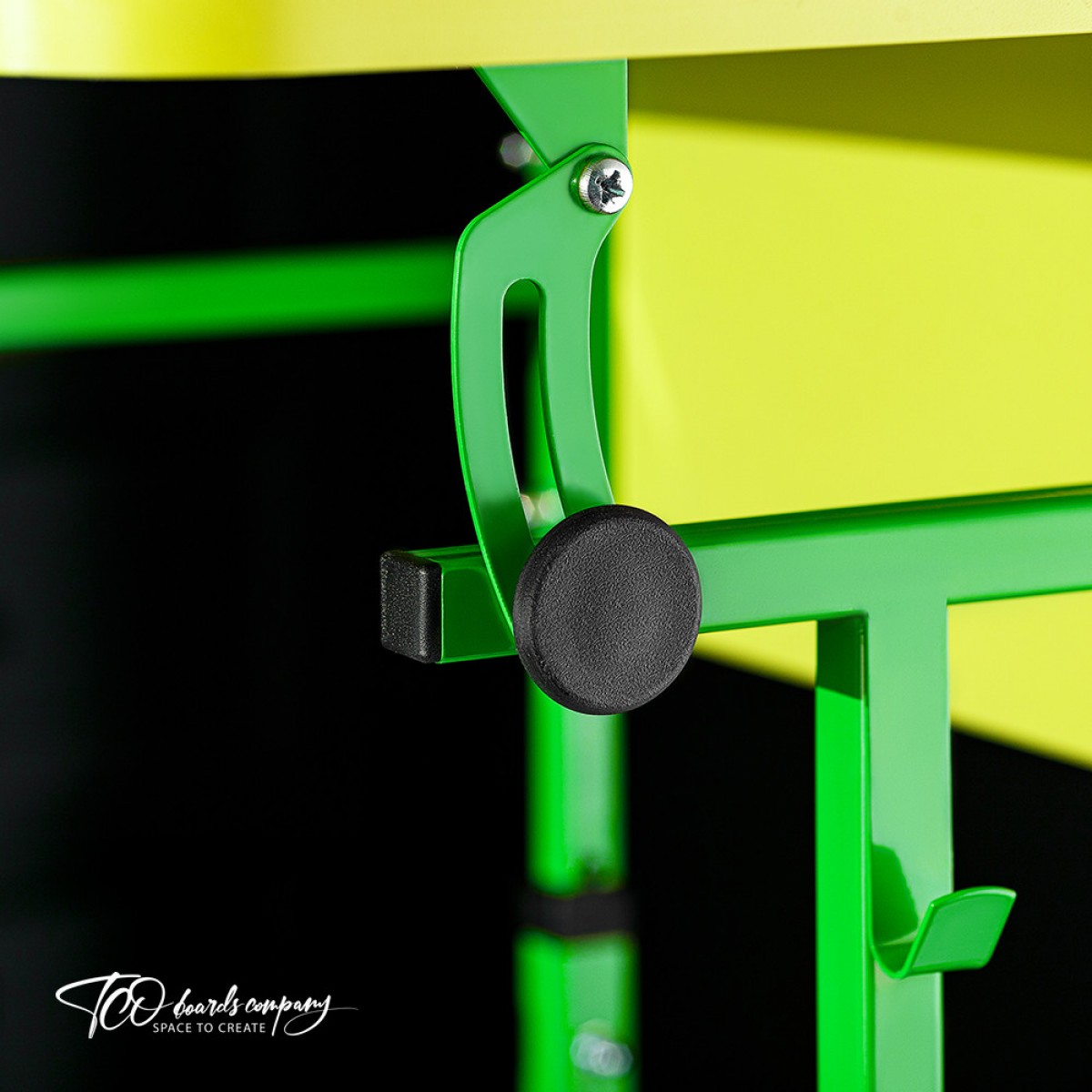 Set of school desk + chair single (green color)