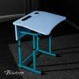 Set of school desk + chair single (turquoise)
