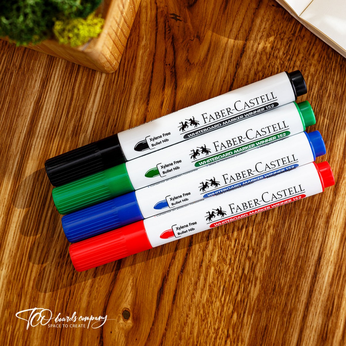 Faber-Castell whiteboard markers, 4 pcs. 2.2 mm